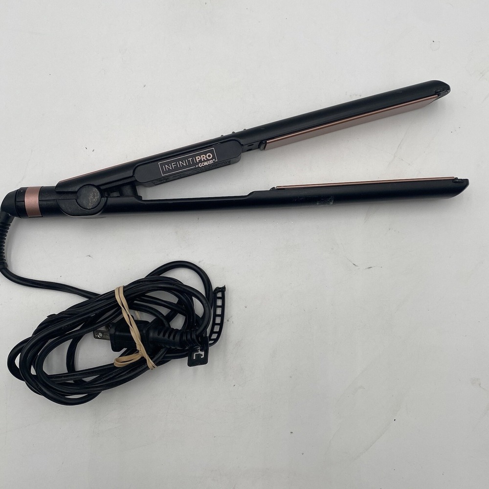Infiniti Pro Conair 1‎ Inch Straight Chic Ceramic Flat Iron - Rose Gold TESTED